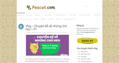 Desktop Screenshot of peacat.com